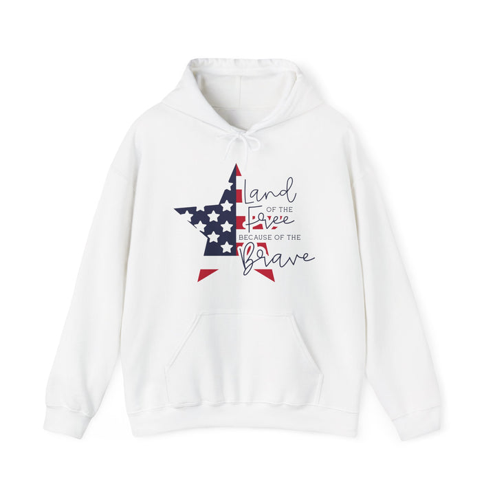 Land Of The Free - Unisex Heavy Blend™ Hooded Sweatshirt