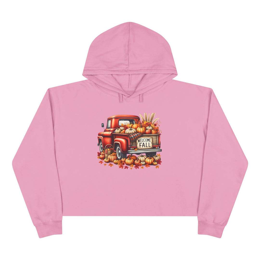 Welcome Fall - Crop Hoodie