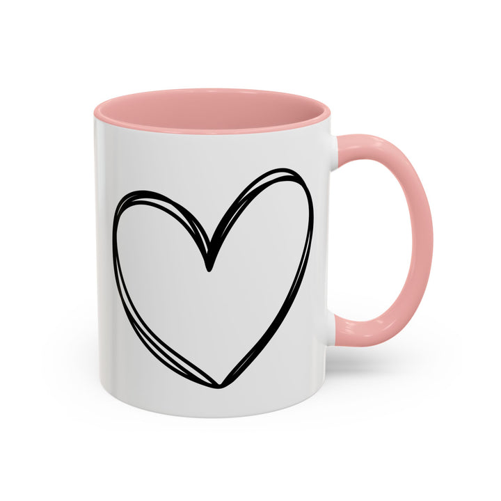 Heart - Accent Coffee Mug (11, 15oz)
