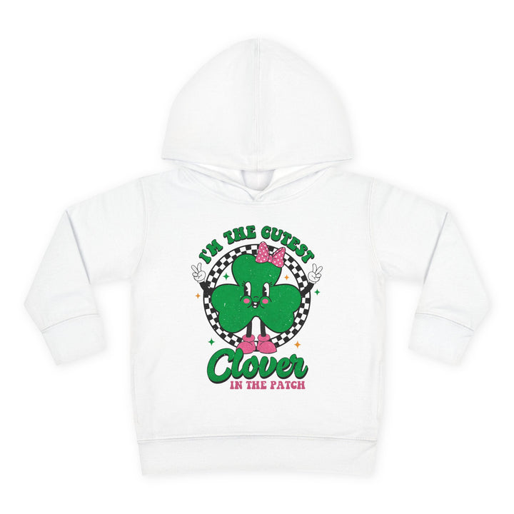 Cutest Clover - Toddler Pullover Fleece Hoodie