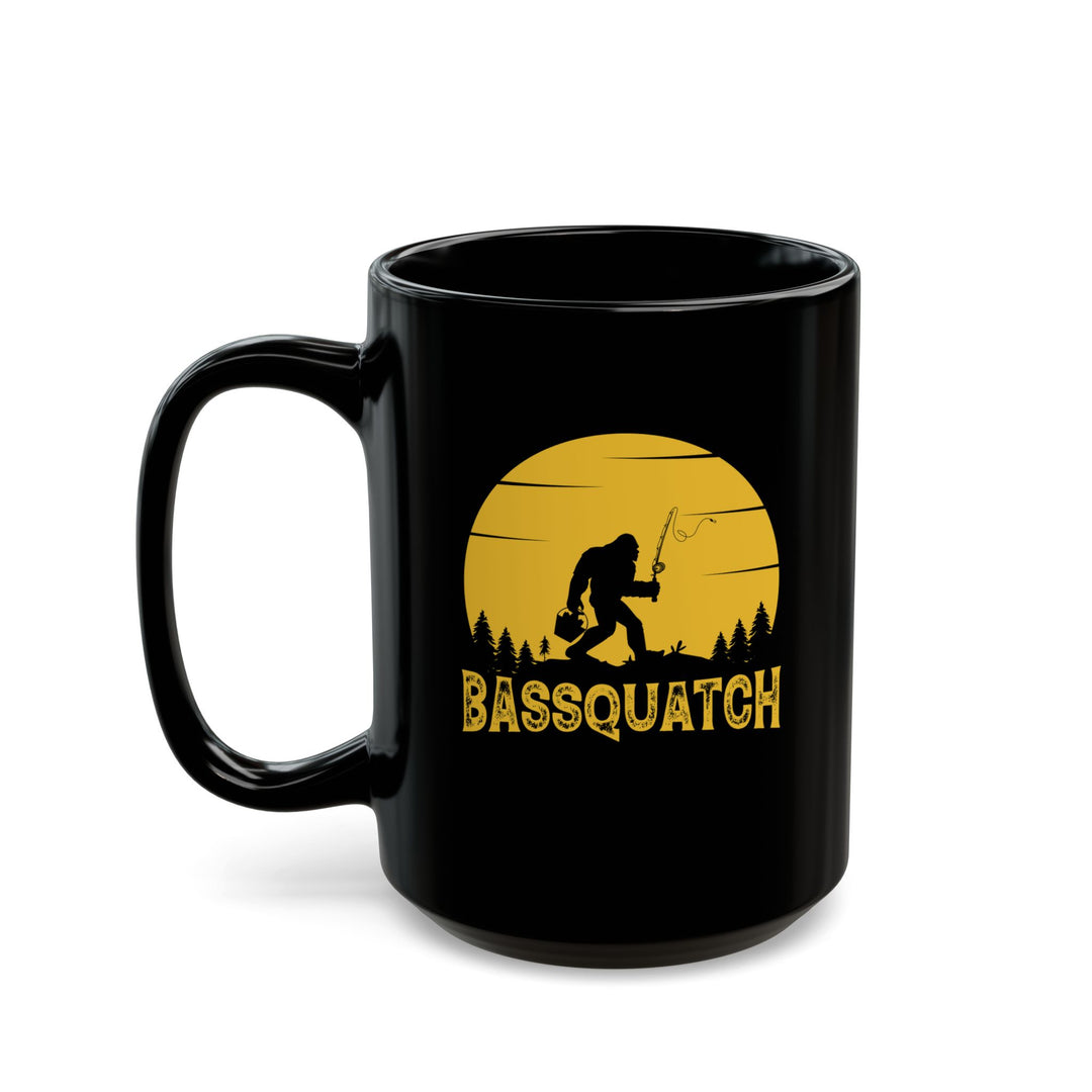 Bassquatch - Black Mug (11oz, 15oz)