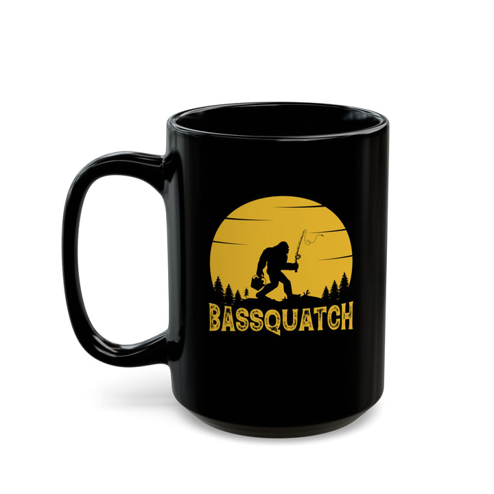Bassquatch - Black Mug (11oz, 15oz)