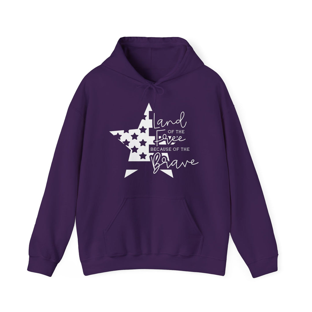 Land Of The Free - Unisex Heavy Blend™ Hooded Sweatshirt