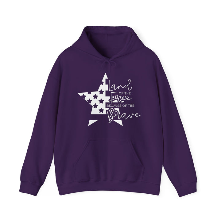 Land Of The Free - Unisex Heavy Blend™ Hooded Sweatshirt
