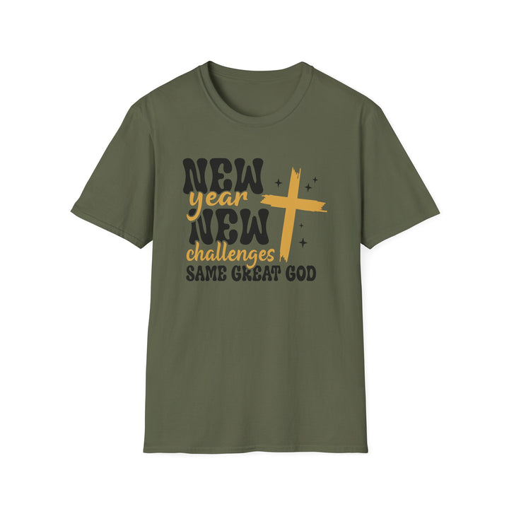 New Year Same Great God - Unisex Softstyle T-Shirt