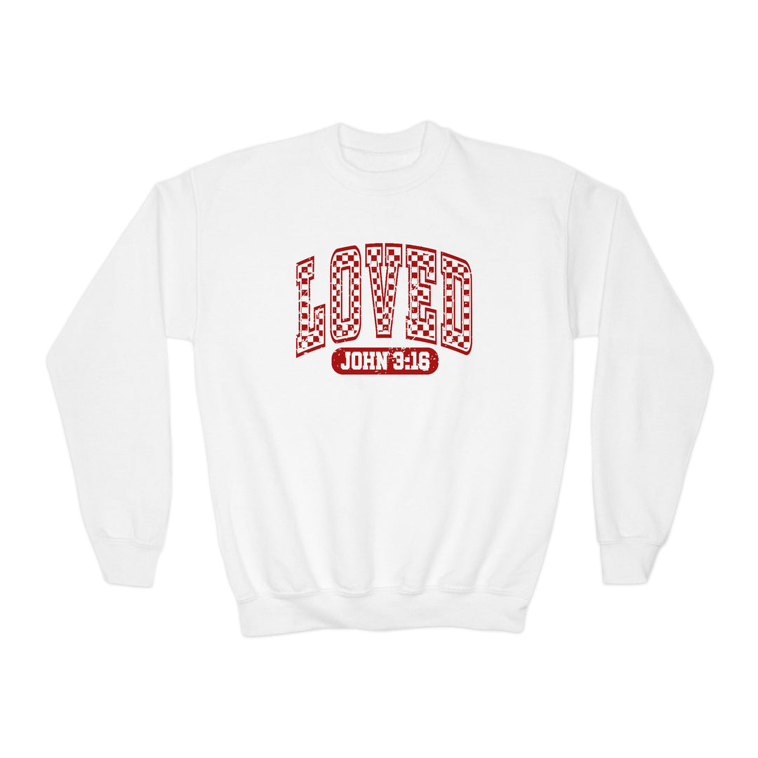 John 3:16 - Youth Crewneck Sweatshirt