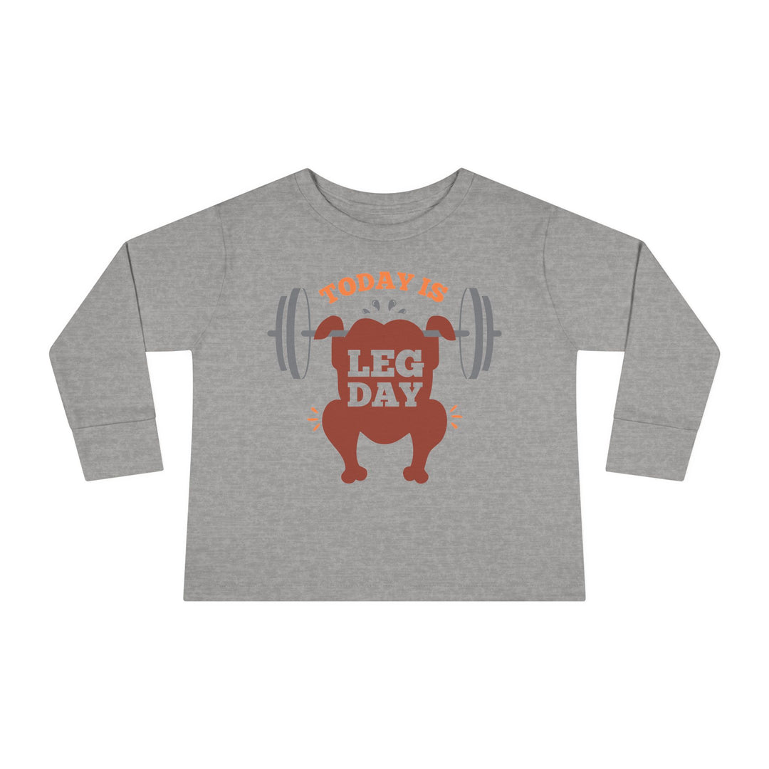 Leg Day - Toddler Long Sleeve Tee