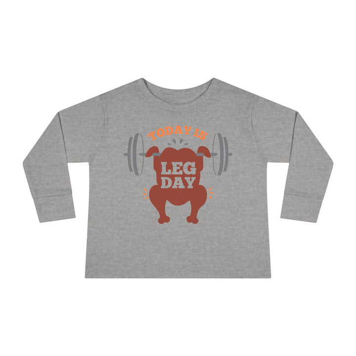 Leg Day - Toddler Long Sleeve Tee