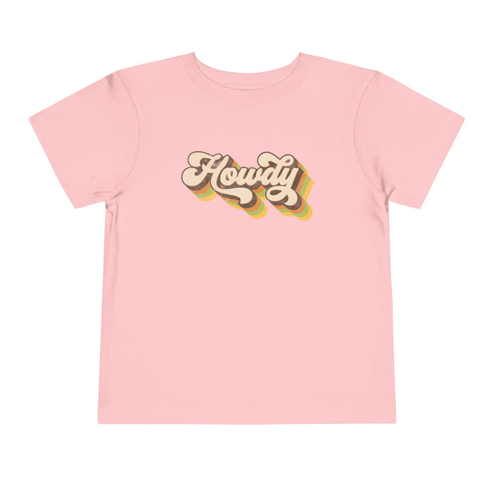 Howdy - Toddler Short Sleeve Tee