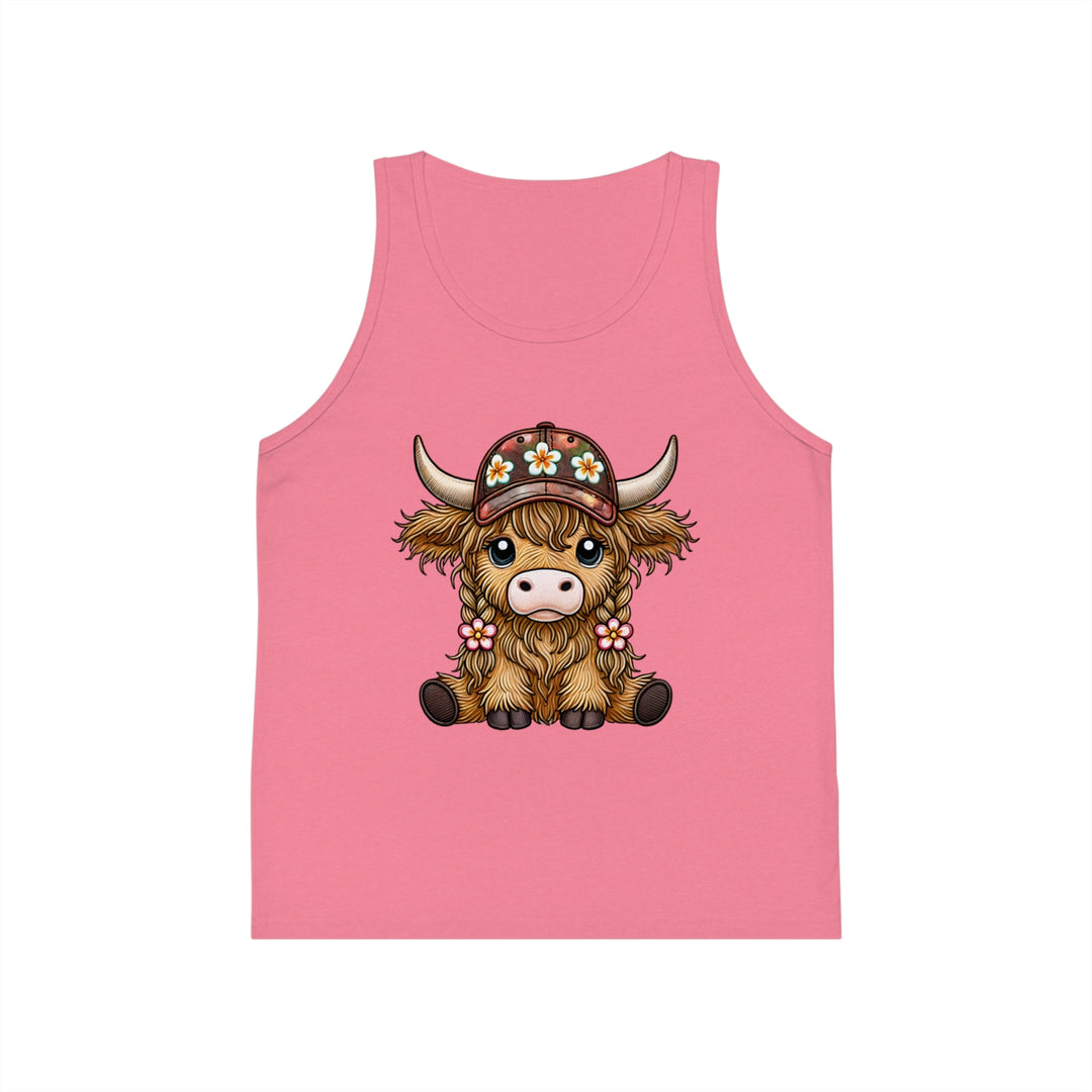Summer Cow - Kid's Jersey Tank Top