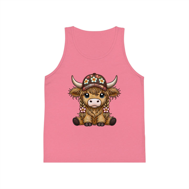 Summer Cow - Kid's Jersey Tank Top