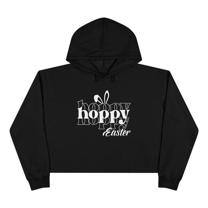 Hoppy Easter - Crop Hoodie