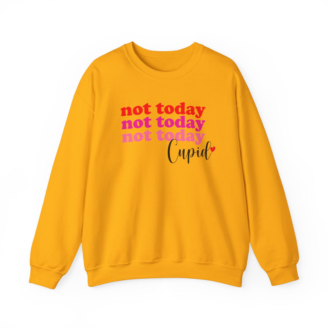 Not Today Cupid - Unisex Heavy Blend™ Crewneck Sweatshirt