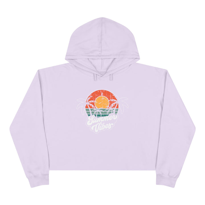Summer Vibes - Crop Hoodie