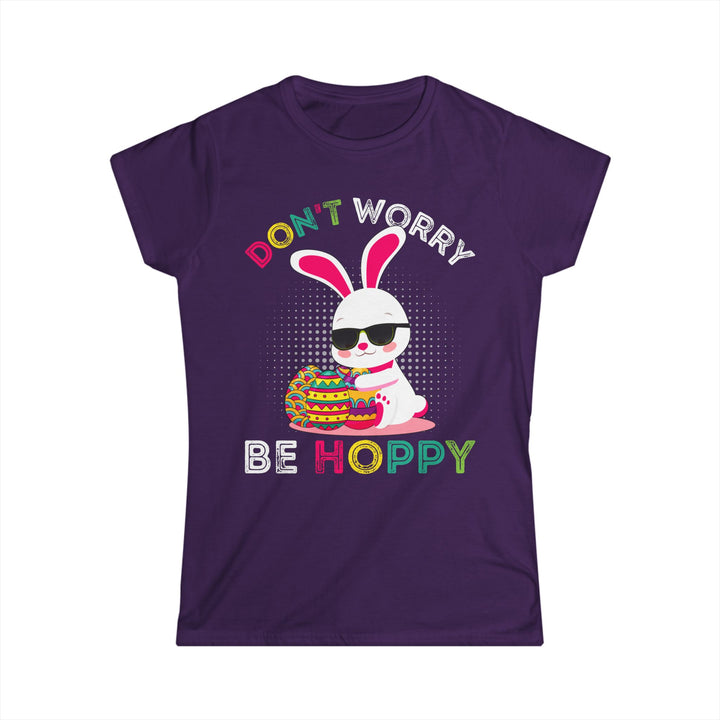 Don't Worry Be Hoppy - Women's Softstyle Tee