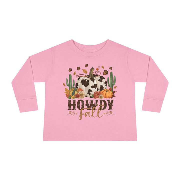 Howdy Fall - Toddler Long Sleeve Tee