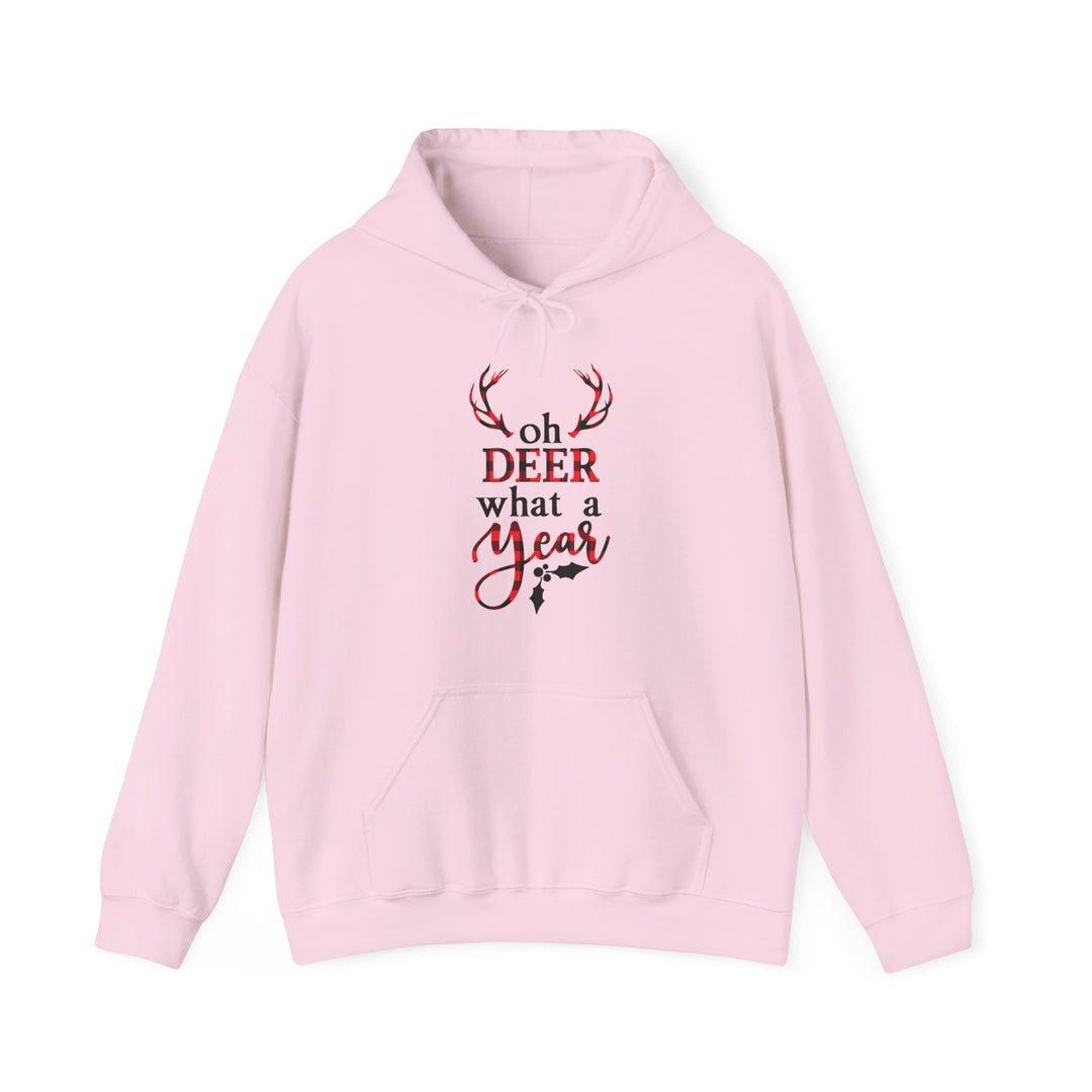 Oh Dear What A Year - Unisex Heavy Blend™ Hooded Sweatshirt