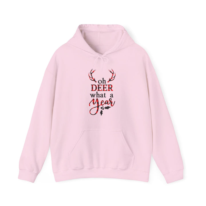 Oh Dear What A Year - Unisex Heavy Blend™ Hooded Sweatshirt