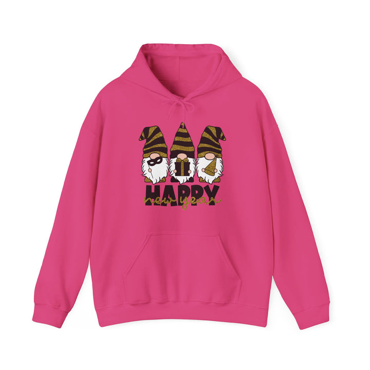 Happy New Year Gnomes - Unisex Heavy Blend™ Hooded Sweatshirt