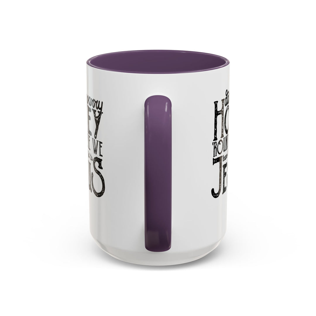 Judgin To Jesus - Accent Coffee Mug (11, 15oz)