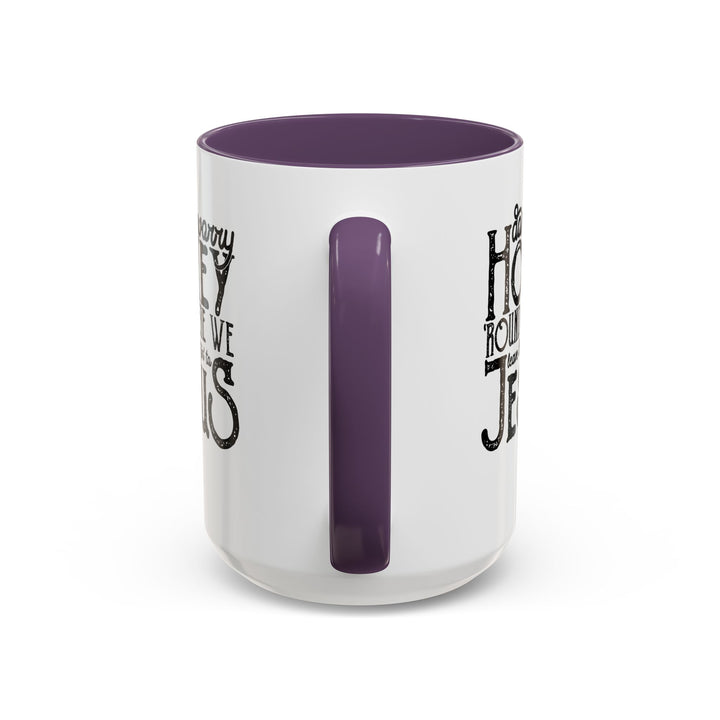 Judgin To Jesus - Accent Coffee Mug (11, 15oz)