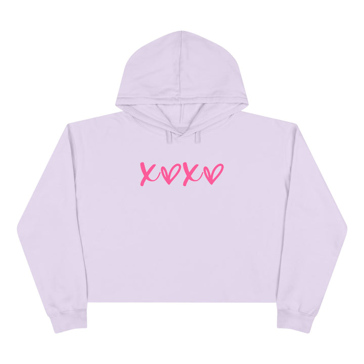 XOXO - Crop Hoodie