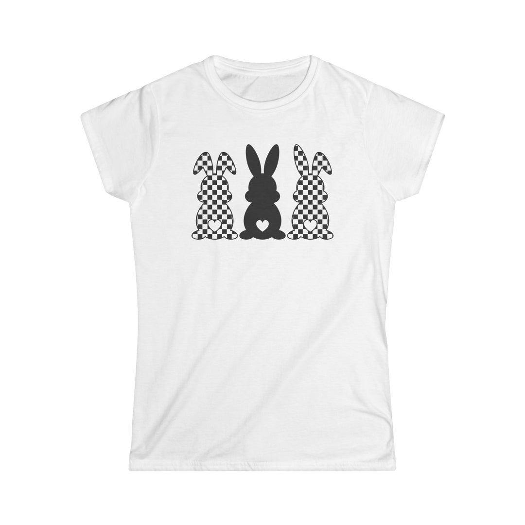 Heart Bunny - Women's Softstyle Tee
