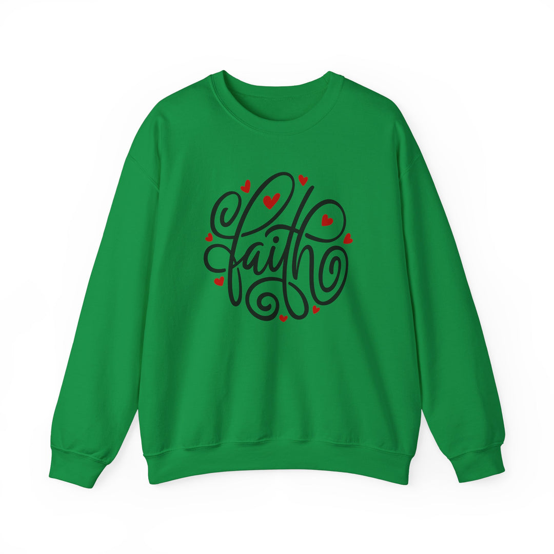 Faith Hearts - Unisex Heavy Blend™ Crewneck Sweatshirt