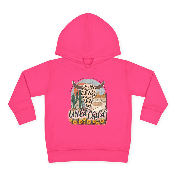 Wild Child - Toddler Pullover Fleece Hoodie