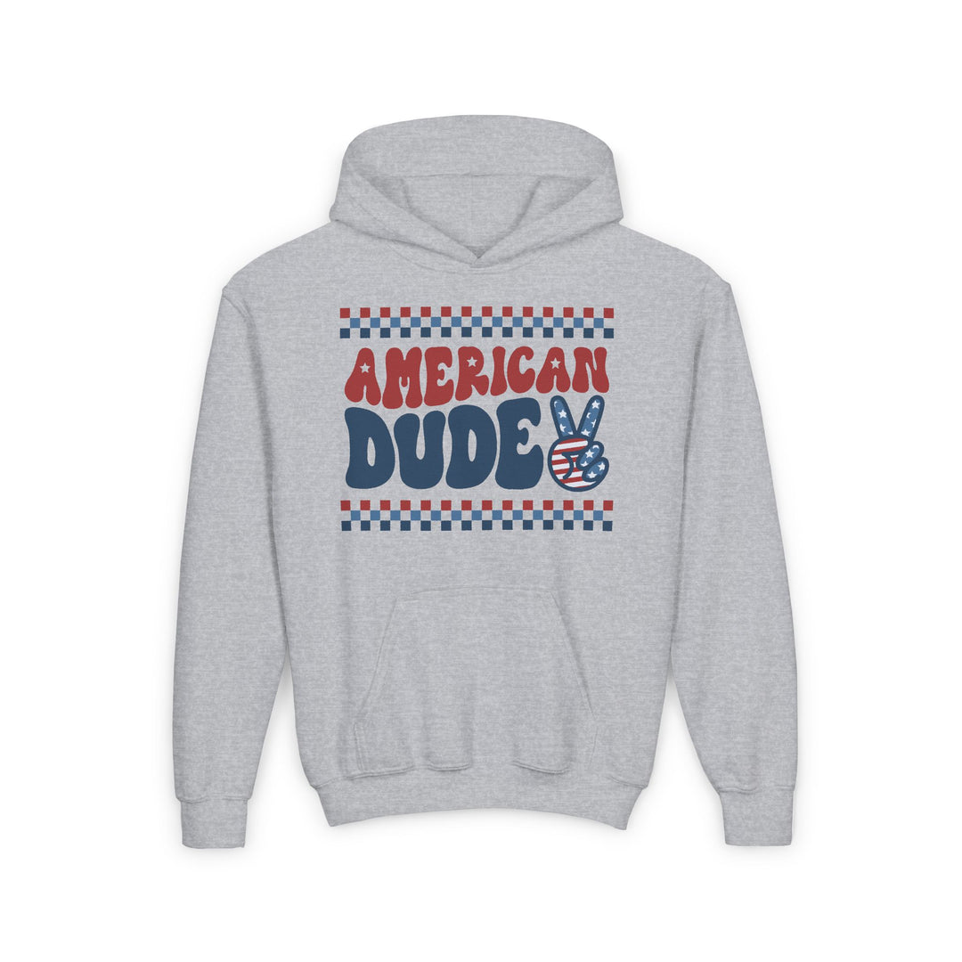 American Dude - Youth Heavy Blend Hooded Sweatshirt