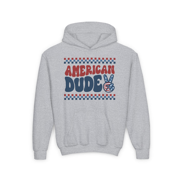 American Dude - Youth Heavy Blend Hooded Sweatshirt