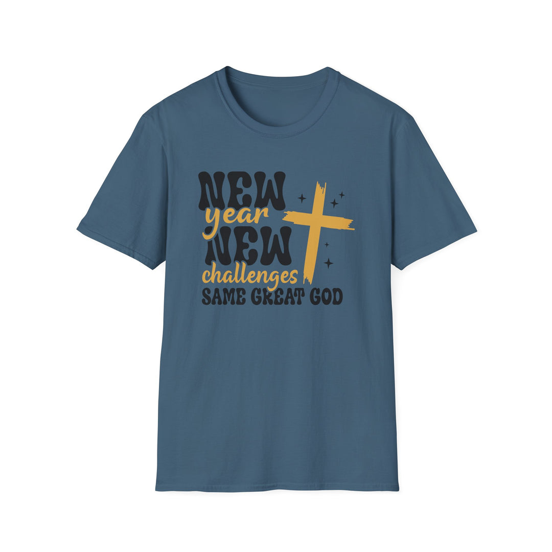 New Year Same Great God - Unisex Softstyle T-Shirt
