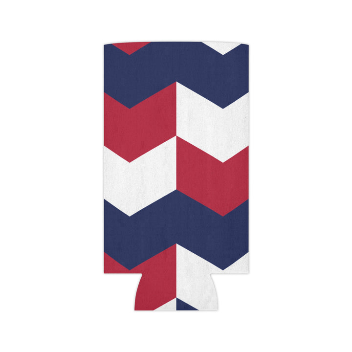 Patriotic Abstract - Can Cooler
