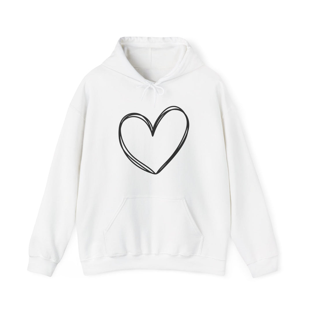 Heart -Unisex Heavy Blend™ Hooded Sweatshirt