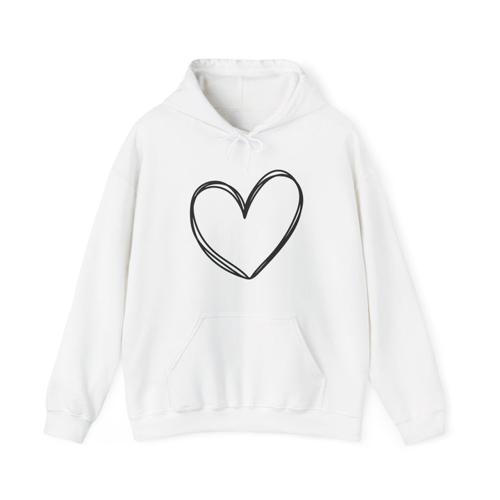 Heart -Unisex Heavy Blend™ Hooded Sweatshirt