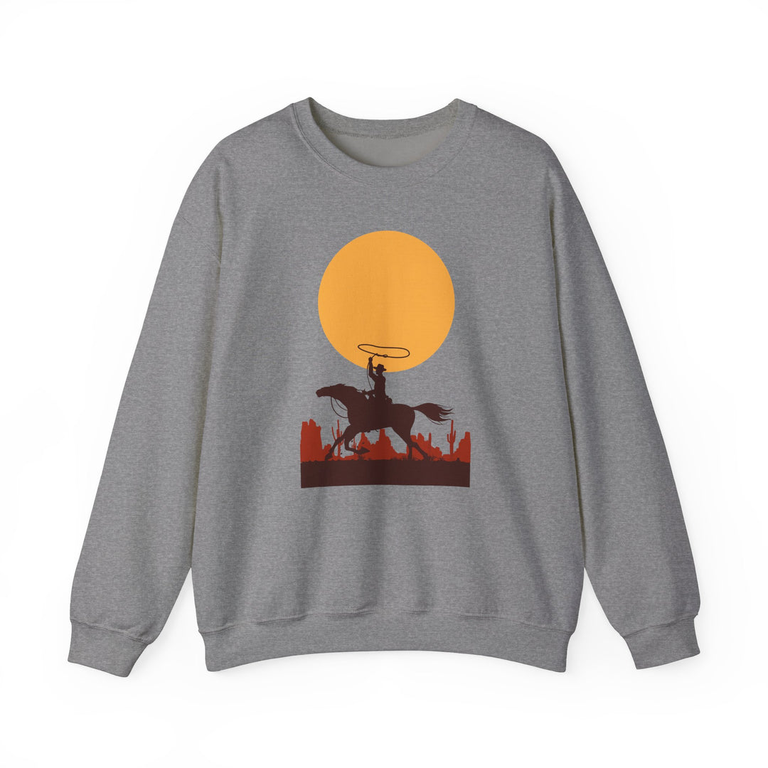 Roping The Moon - Unisex Heavy Blend™ Crewneck Sweatshirt