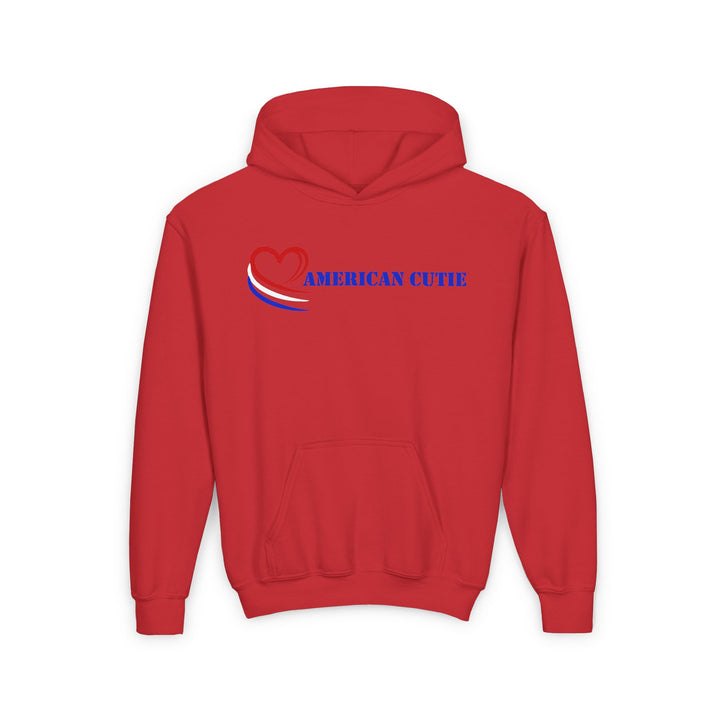 American Cutie - Youth Heavy Blend Hooded Sweatshirt