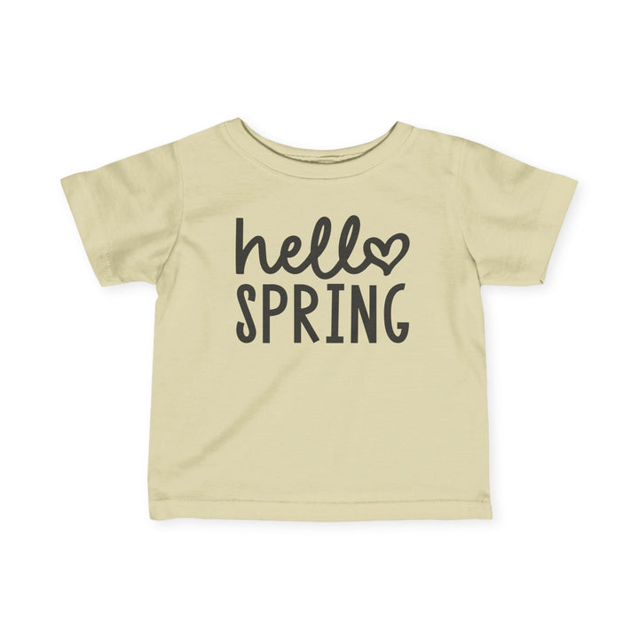 Hello Spring - Infant Fine Jersey Tee