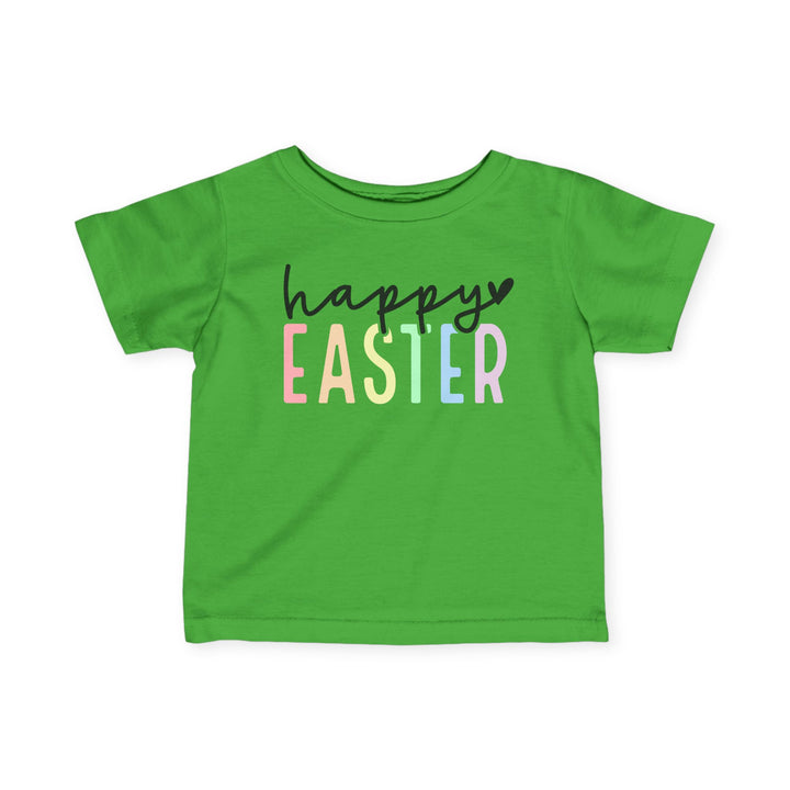 Pastel Happy Easter - Infant Fine Jersey Tee