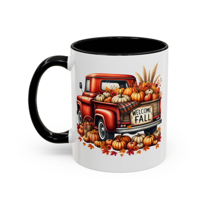 Welcome Fall - Accent Coffee Mug (11, 15oz)