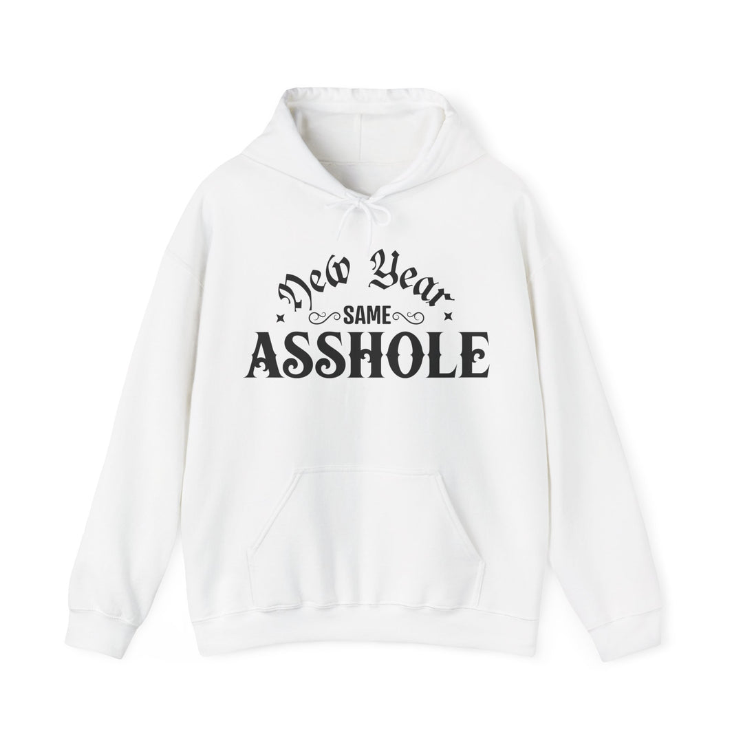 New Year Same A**hole - Unisex Heavy Blend™ Hooded Sweatshirt