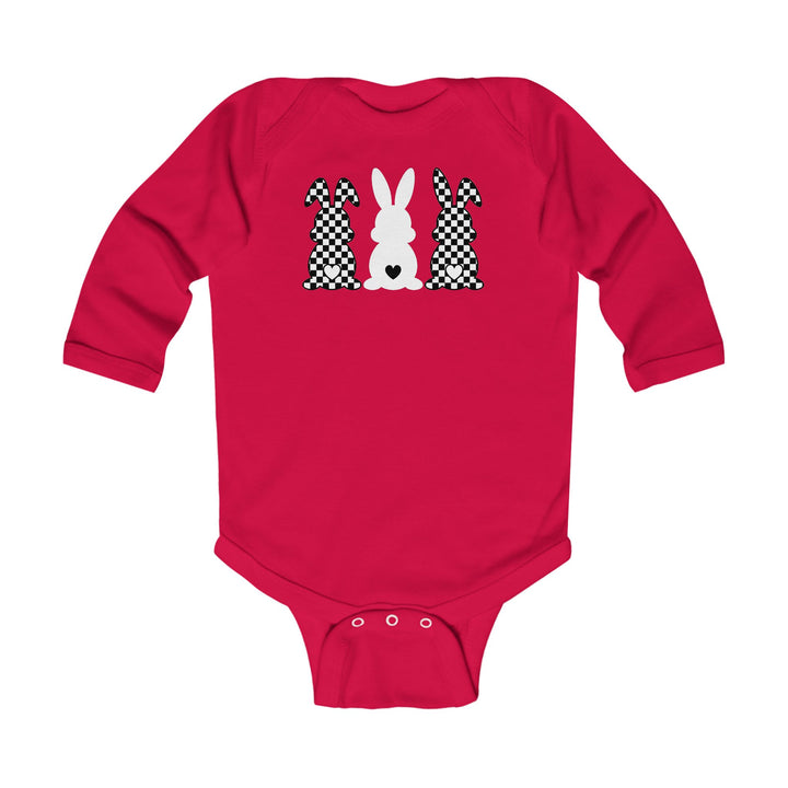 Heart Bunny - Infant Long Sleeve Bodysuit