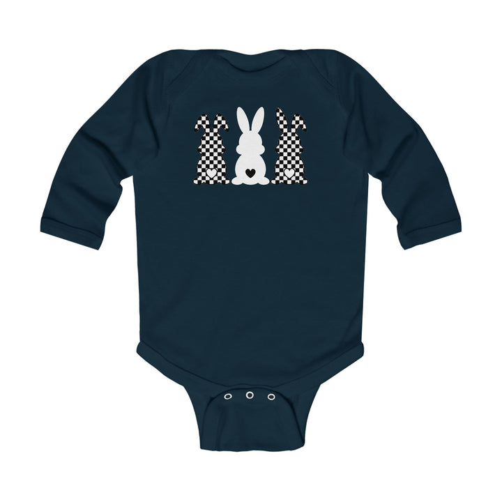 Heart Bunny - Infant Long Sleeve Bodysuit