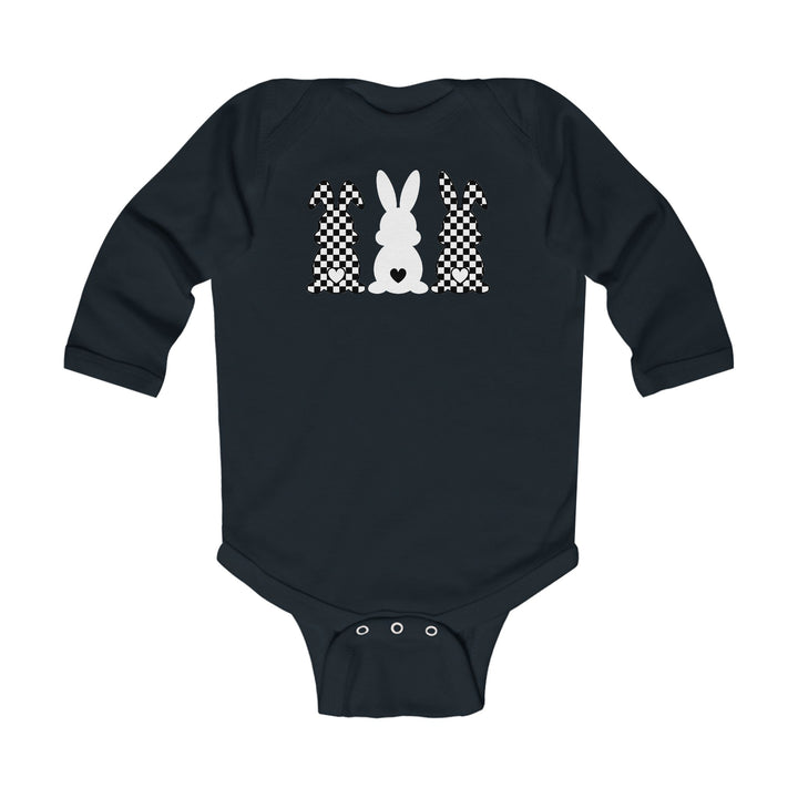 Heart Bunny - Infant Long Sleeve Bodysuit