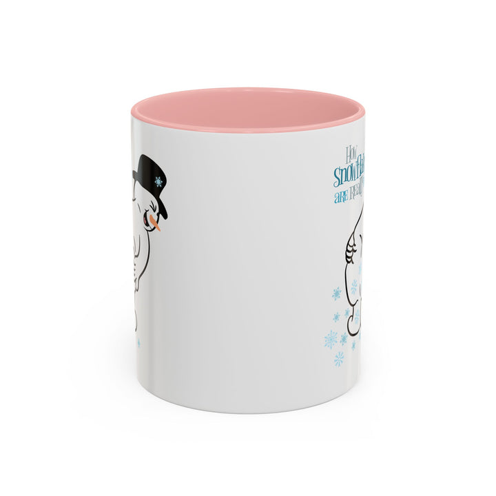 How Snowflakes Are Made - Accent Coffee Mug (11, 15oz)
