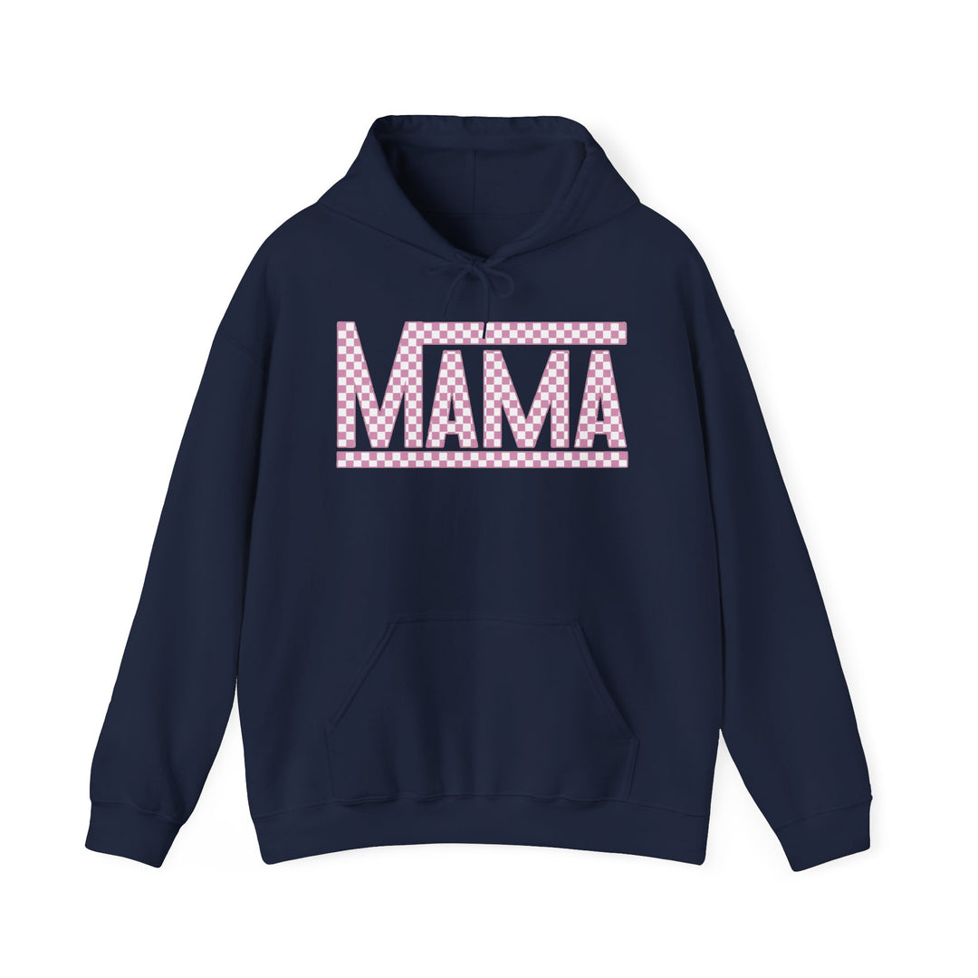 Pink Check Mama - Unisex Heavy Blend™ Hooded Sweatshirt