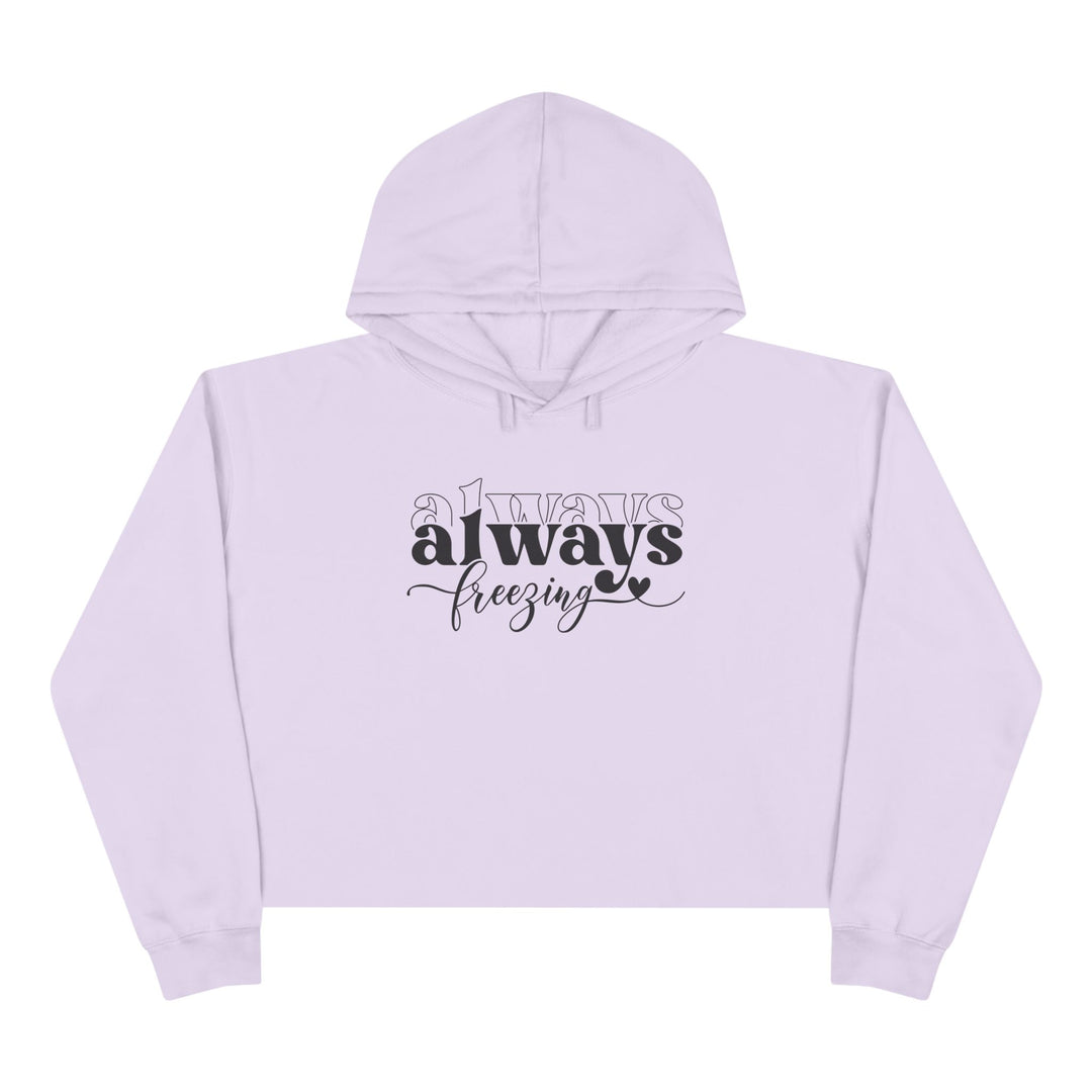 Always Freezing - Crop Hoodie