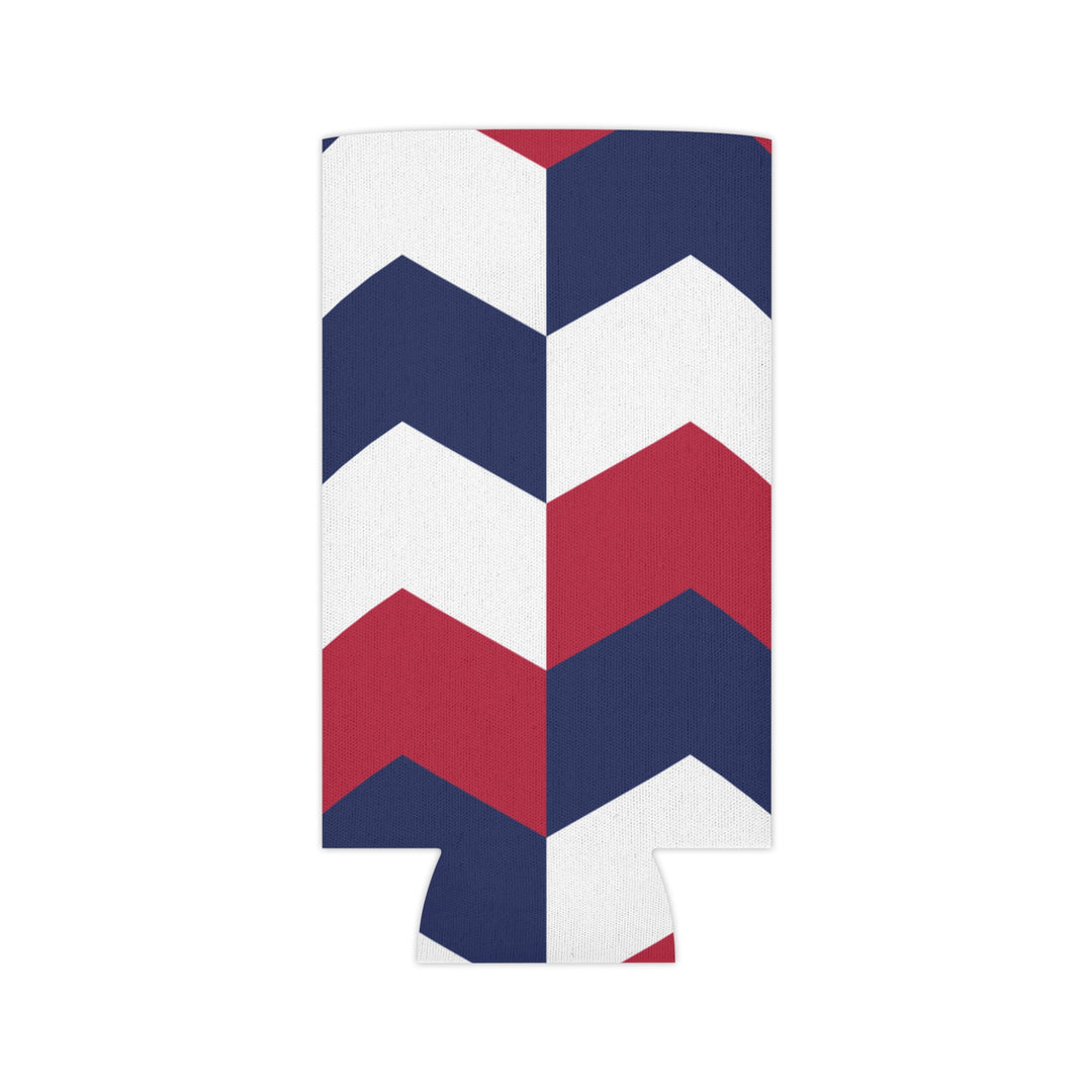 Patriotic Abstract - Can Cooler