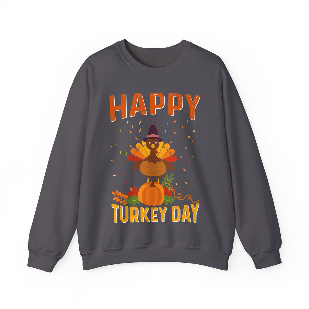 Happy Turkey Day - Unisex Heavy Blend™ Crewneck Sweatshirt