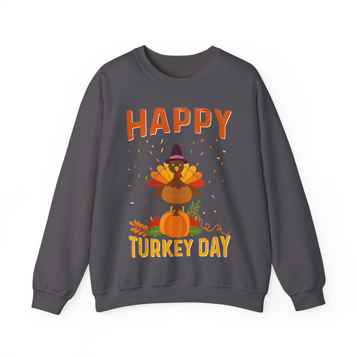 Happy Turkey Day - Unisex Heavy Blend™ Crewneck Sweatshirt